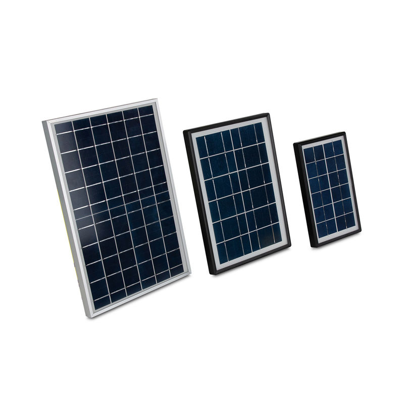 Lumières campantes menées solaires extérieures mates peintes de système énergétique de panneau solaire de radio de FM