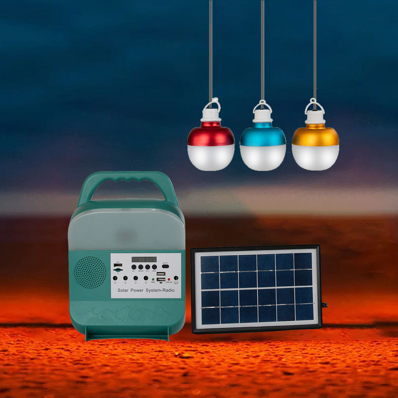 Matte peinte campante des lumières 8H solaires portatives d'OEM 37*31.5*55.5cm