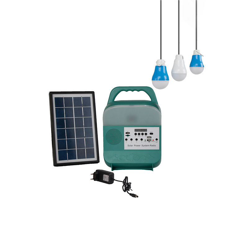 Le panneau solaire 5W coloré extérieur a mené des lumières avec la batterie rechargeable