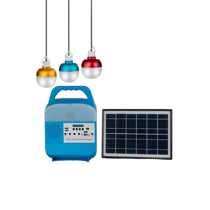 USB rechargeable portatif chargeant la lumière d'intérieur actionnée solaire de secours pour la lumière solaire de secours de l'utilisation à la maison LED