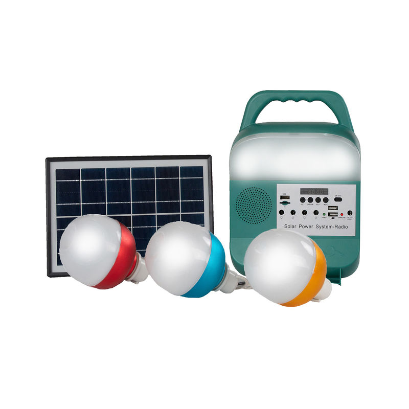 USB rechargeable portatif chargeant la lumière d'intérieur actionnée solaire de secours pour la lumière solaire de secours de l'utilisation à la maison LED