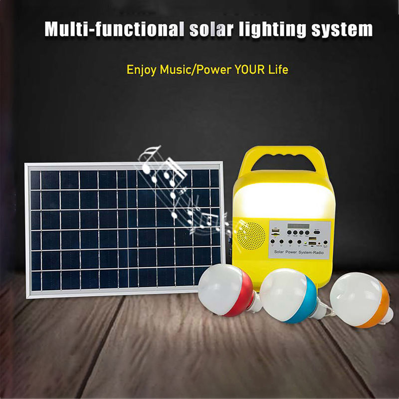 Ampoules solaires légères solaires de LED avec l'urgence imperméable d'intérieur à télécommande de panneau de lampe de panneau
