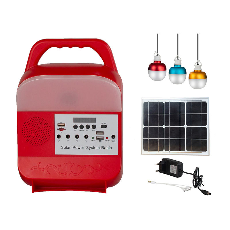 La banque LED d'énergie solaire d'OIN 15W allume la cellule cristalline mono outre du kit de allumage solaire de grille