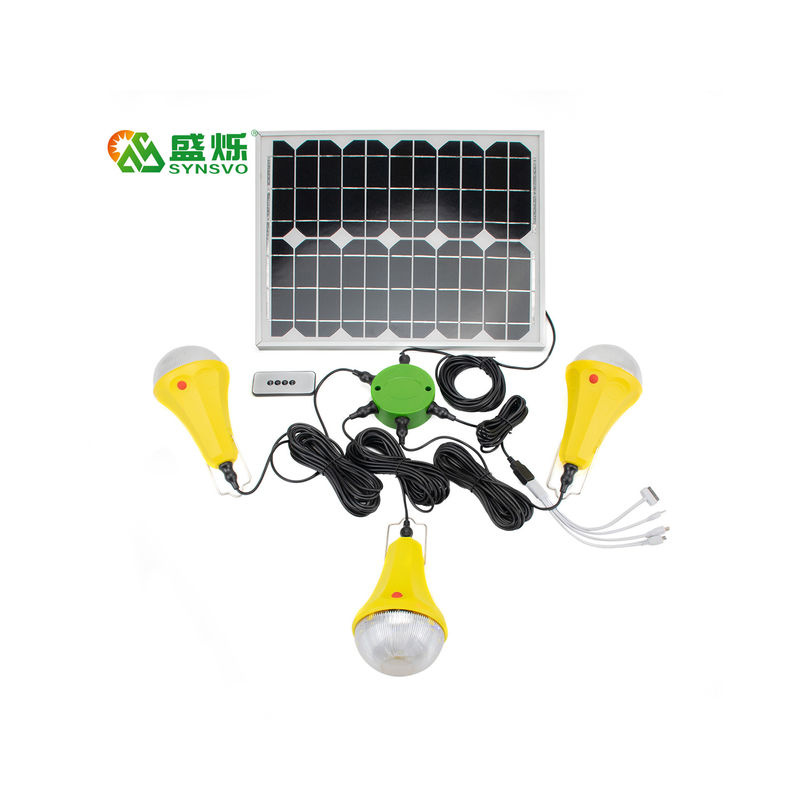 lampes actionnées solaires extérieures des ampoules solaires portatives mono LED du panneau 11-30Hours