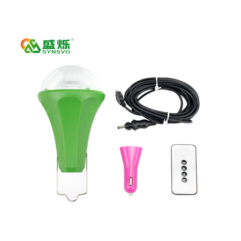 Lanterne campante menée rechargeable solaire campante solaire de puissance légère pour la lumière blanche de hausse extérieure