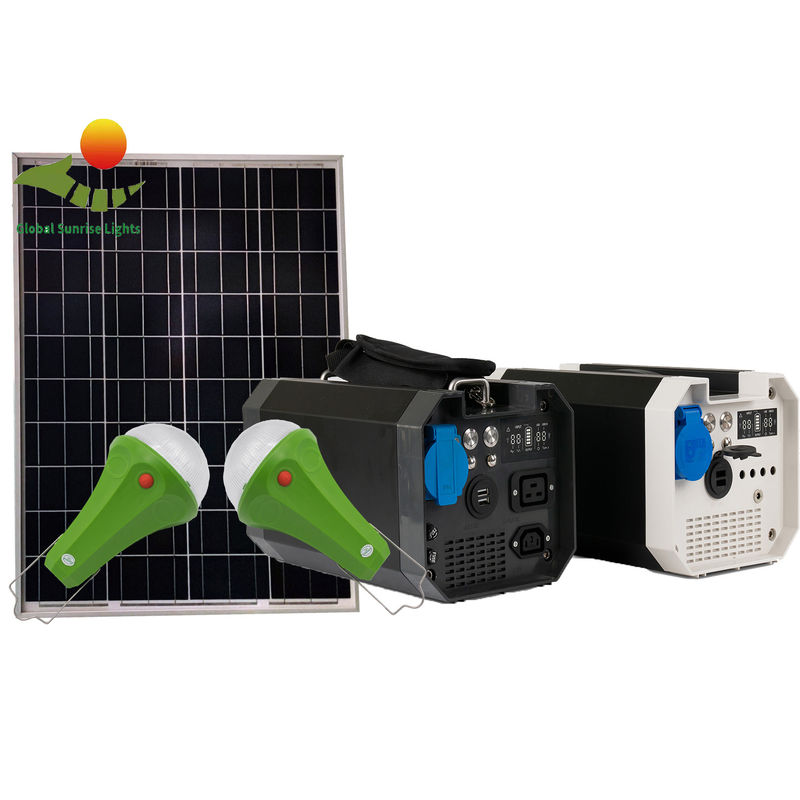 99,9% petit groupe électrogène solaire portatif de MPPT 500W avec le panneau solaire