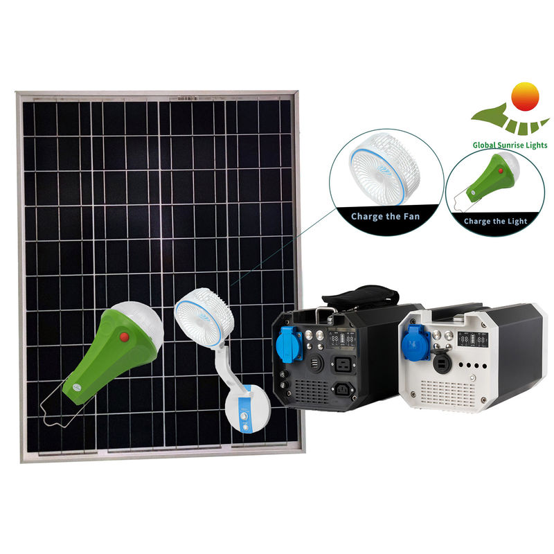 99,9% petit groupe électrogène solaire portatif de MPPT 500W avec le panneau solaire