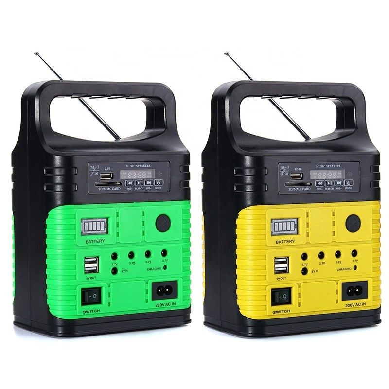 Panneau d'alimentation solaire extérieur Portable 3 ampoules Kit de système d'éclairage de panneau d'alimentation solaire de lumière LED de jardin extérieur