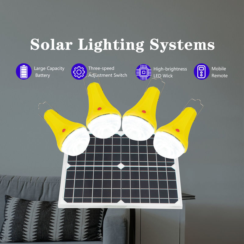 IP65 étanche à l'eau Lumières LED solaires pour jardin avec système extérieur à source blanche
