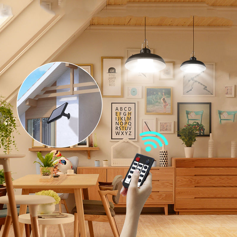 Le travail LED a jeté les kits légers solaires 6500K pour la lampe solaire campante de jardin de yard