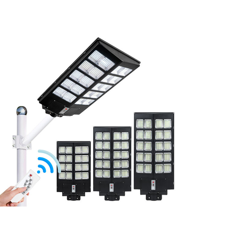 L'ABS IP65 imperméable 100w 300w de réverbère de capteur de mouvement a intégré le réverbère solaire extérieur