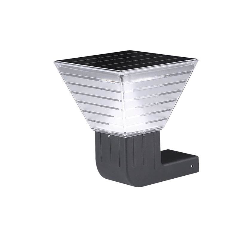 paysage extérieur moderne extérieur de jardin de 90 de lm/w LED de lumière solaire de mur ABS de la lampe 3.2V