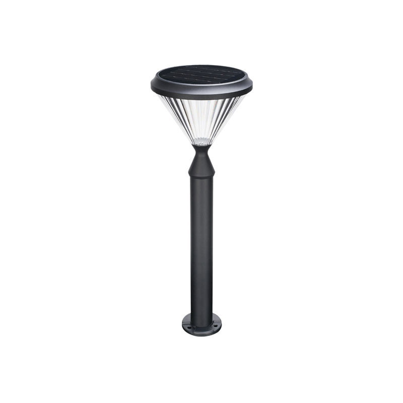 Décoration solaire imperméable en aluminium de voie de pilier de courrier de la lumière 50000H de jardin du mur 3.2V