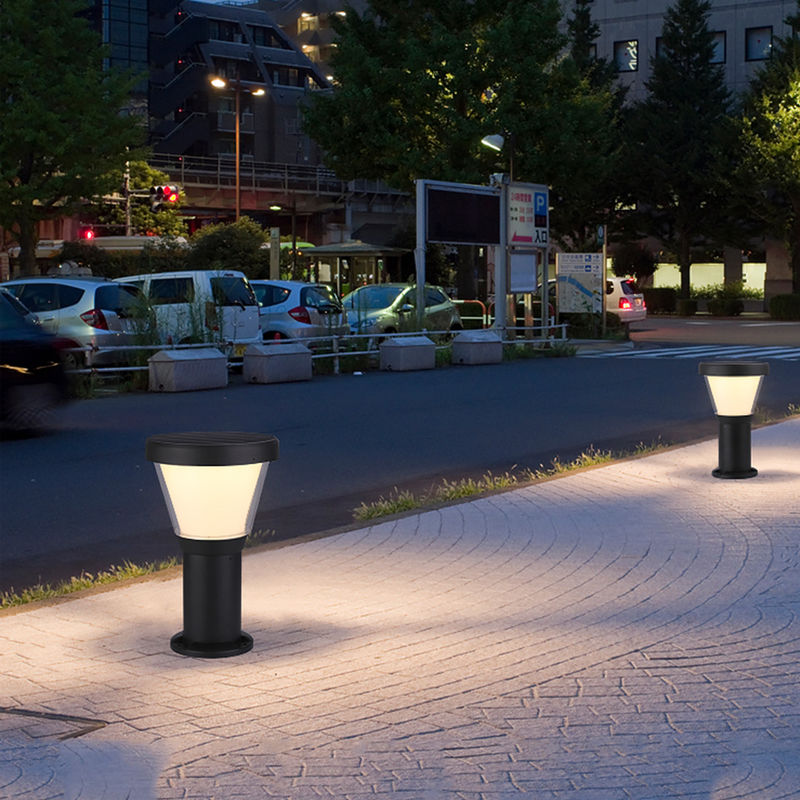 Lumière solaire mono de jardin de Crystal Silicon 5V décorative tout dans des lampes d'un parc