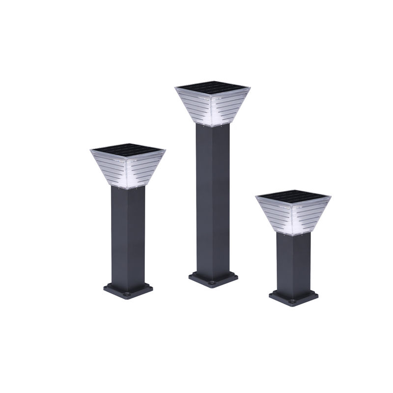 Éclairage solaire de pelouse de la borne LED de décoration de paysage de lumière de jardin du minimaliste 7W LED