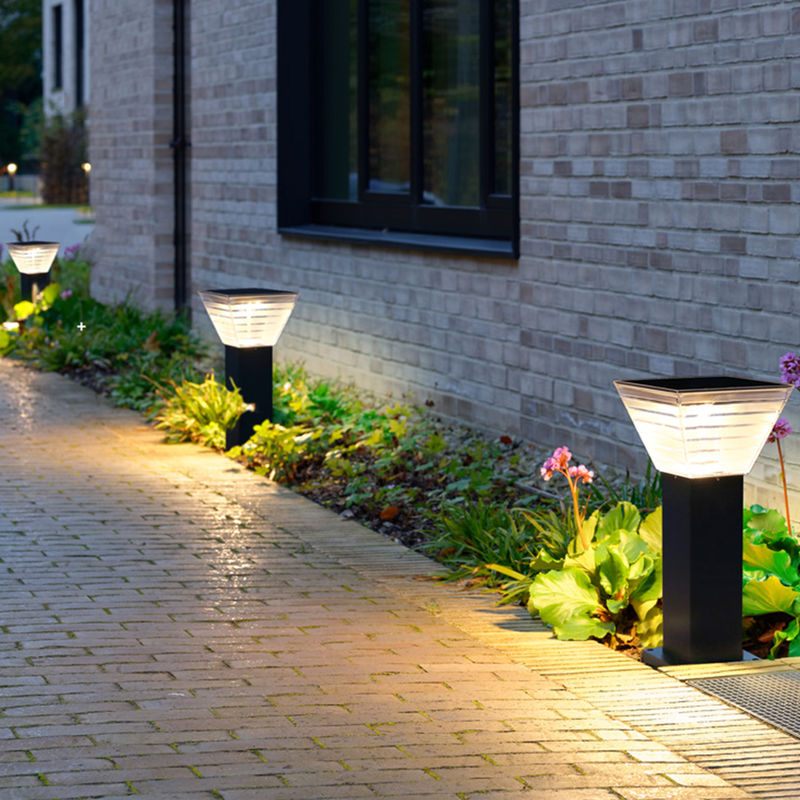 Éclairage solaire de pelouse de la borne LED de décoration de paysage de lumière de jardin du minimaliste 7W LED