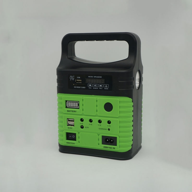 radio portative MP3 Mini Outdoor Camping de système de l'alimentation 7500mah solaire Kit With Built In FM