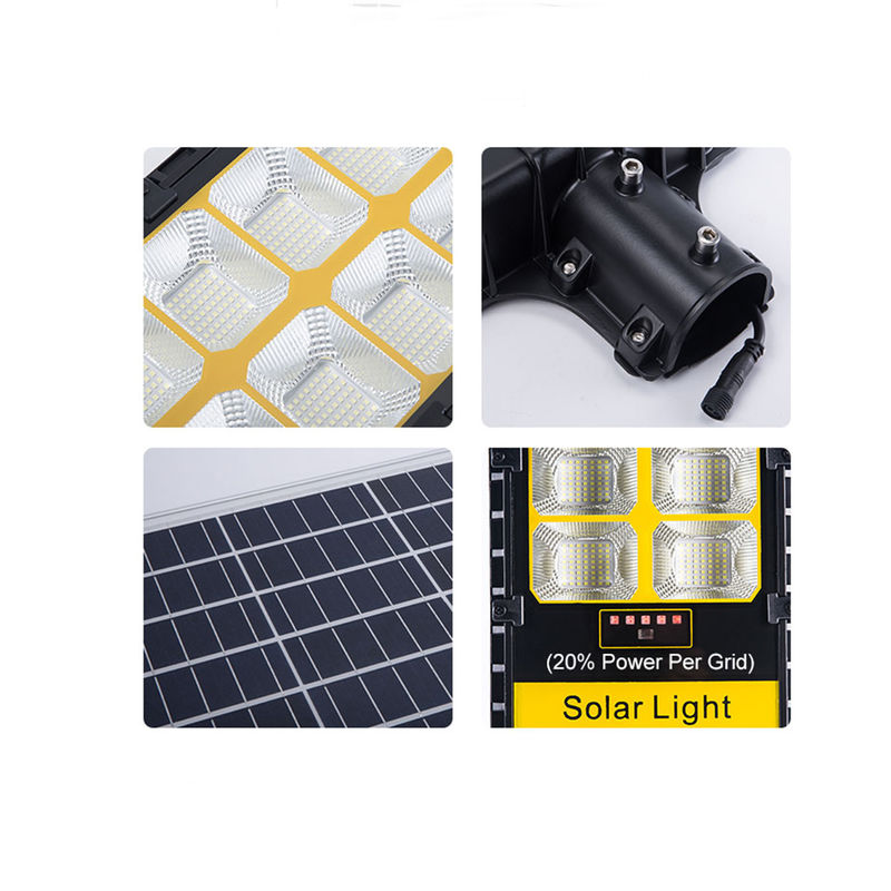 Tout le réverbère de puissance en watts LED IP66 a intégré le système énergétique de panneau solaire