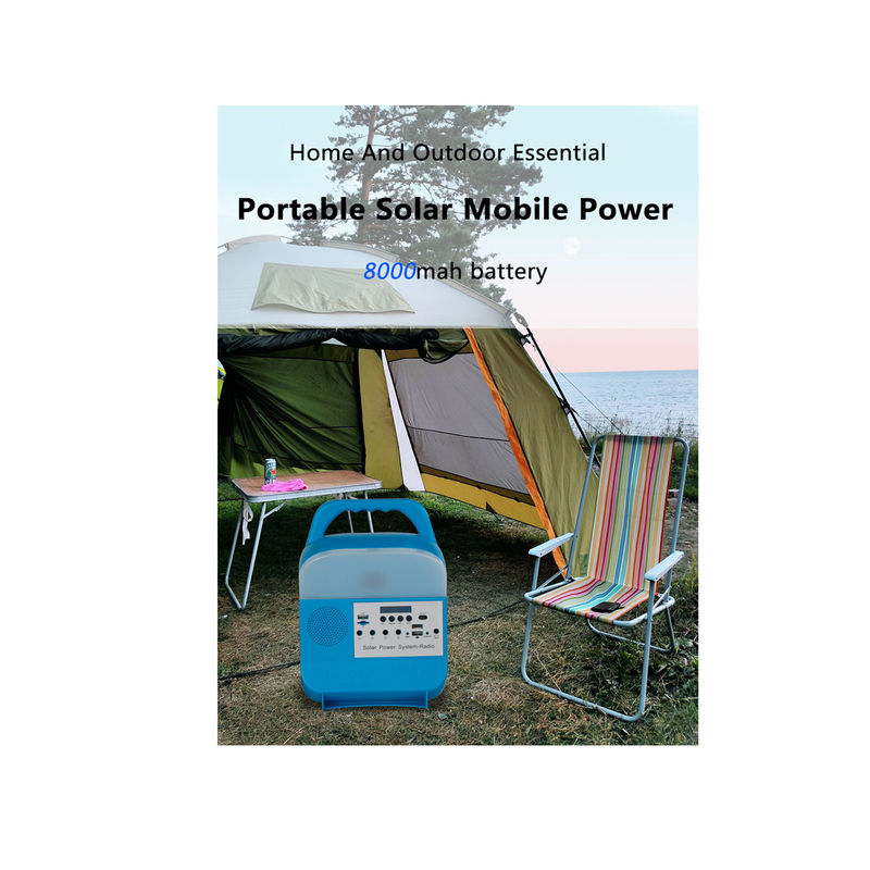 Utilisation à la maison portative kits de allumage solaires de petite de LED de système solaire maison légère solaire d'énergie