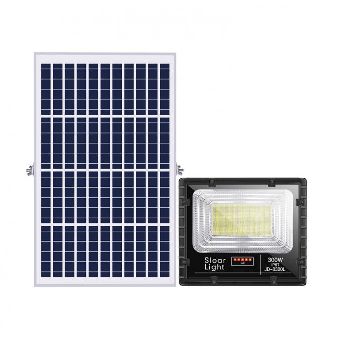 Lumière d'inondation solaire solaire extérieure du degré de sécurité LED de la lampe 100W pour solaire de réverbère de jardin actionné