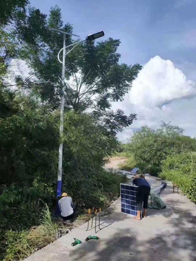 Tous dans 2 lumières solaires solaires de route des réverbères 60W 100W 300W 500W LED