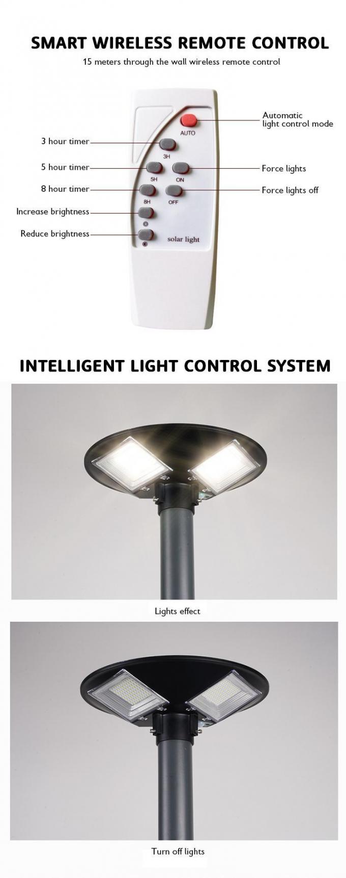 L'UFO actionné solaire allume la source lumineuse élevée de Lighiting