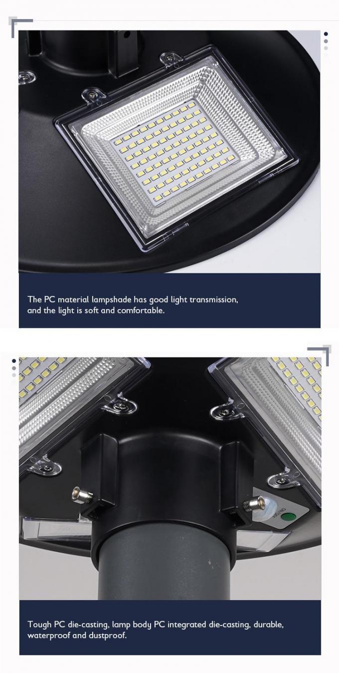 L'UFO actionné solaire allume la source lumineuse élevée de Lighiting