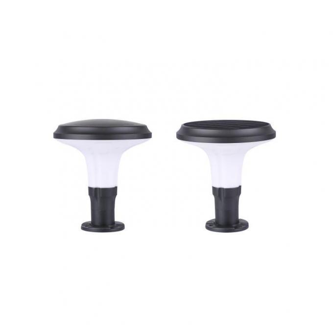 Lumière actionnée solaire de décoration de lumière de pilier des biens imperméables extérieurs LED de style contemporain