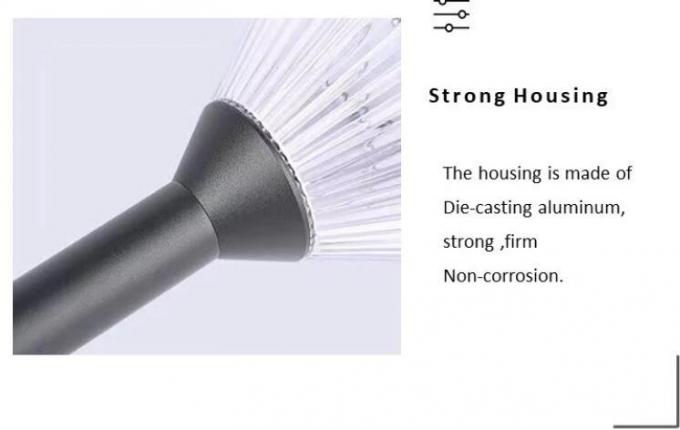 Lumières de lever de soleil de Spike Solar Garden Light Global de pelouse de yard de fonte d'aluminium