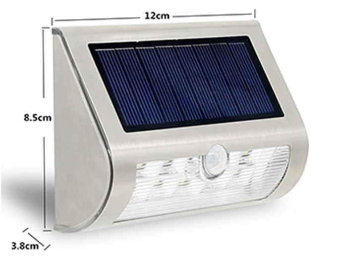 13LED tout dans les lumières solaires extérieures imperméables d'un mur de lumière solaire de mouvement à vendre