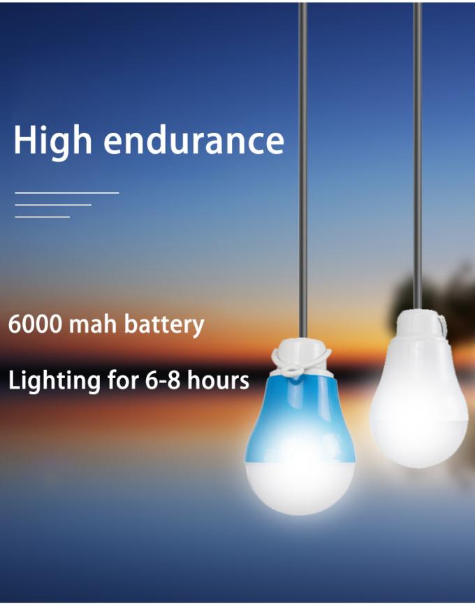 Système d'éclairage solaire avec le chargeur de téléphone portable, approprié portatifs à la maison et au camping