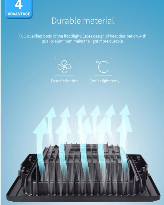 Lumière solaire du jardin LED 25W 60W 100W Jd-8840