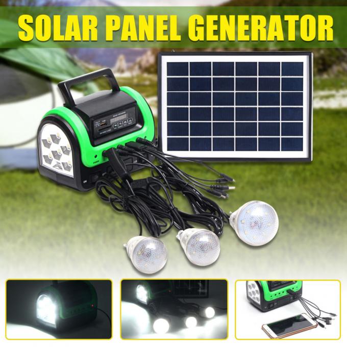 Nouvelle lampe solaire portative avec la lampe solaire de 3 LED avec la lumière solaire mobile de la charge 5W 6V