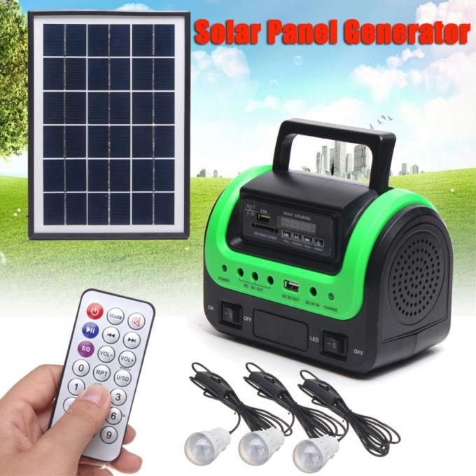 Nouvelle lampe solaire portative avec la lampe solaire de 3 LED avec la lumière solaire mobile de la charge 5W 6V