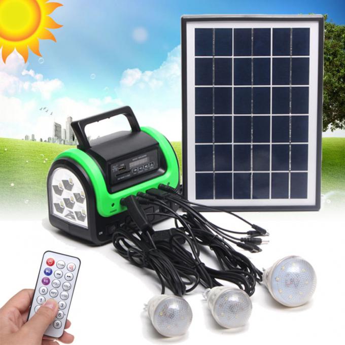 Nouvelle lampe solaire portative avec la lampe solaire de 3 LED avec la lumière solaire mobile de la charge 5W 6V