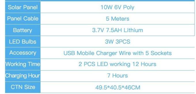 Aventure 2021 campante extérieure légère solaire électrique avec l'éclairage à télécommande de la radio LED de Bluetooth