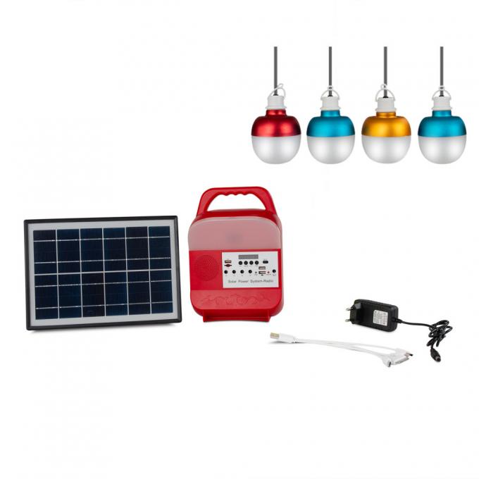 système d'alimentation solaire portatif de 30W 25W avec la radio de FM