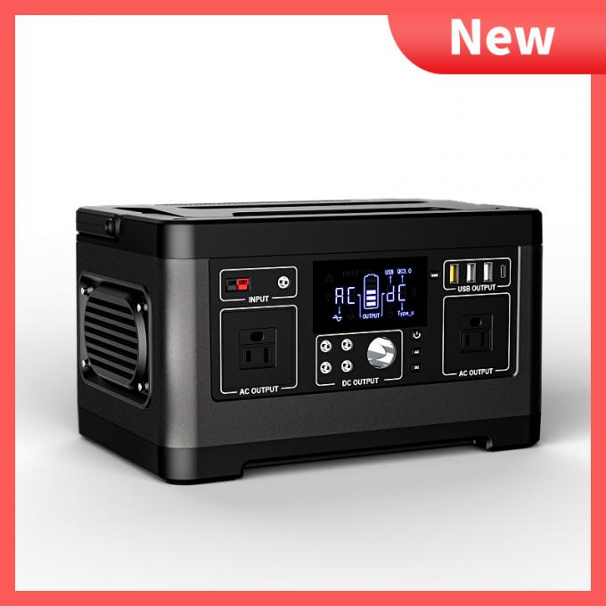 Sortie universelle à énergie solaire rechargeable tout-en-un solaire de station de charge de l'inverseur 500W de système