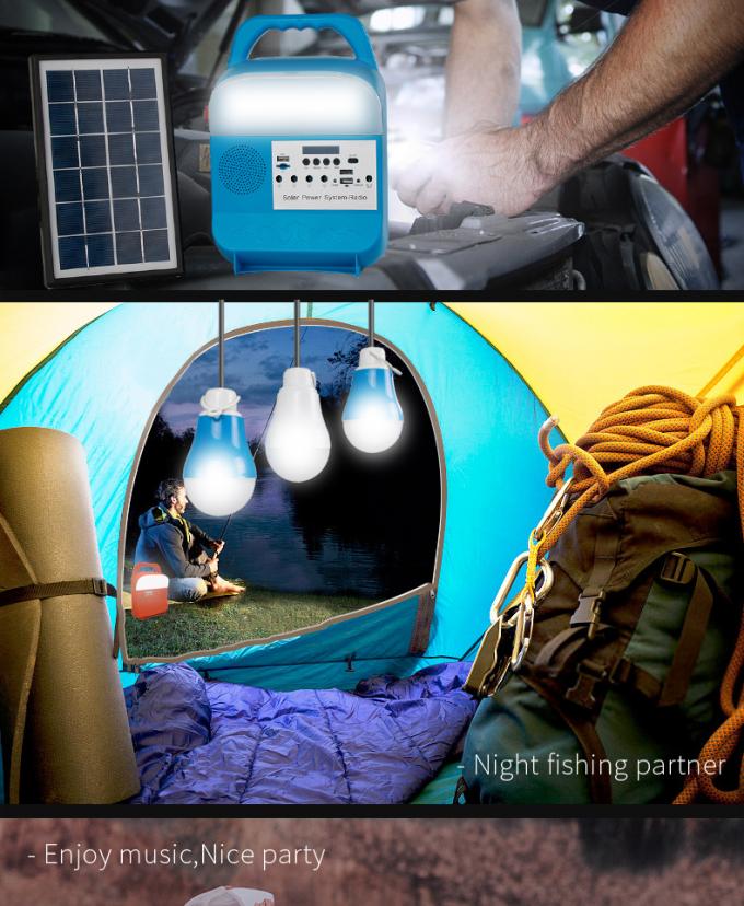 Système réduit de allumage solaire pour la lampe mobile campante extérieure à la maison de voiture d'alimentation d'énergie