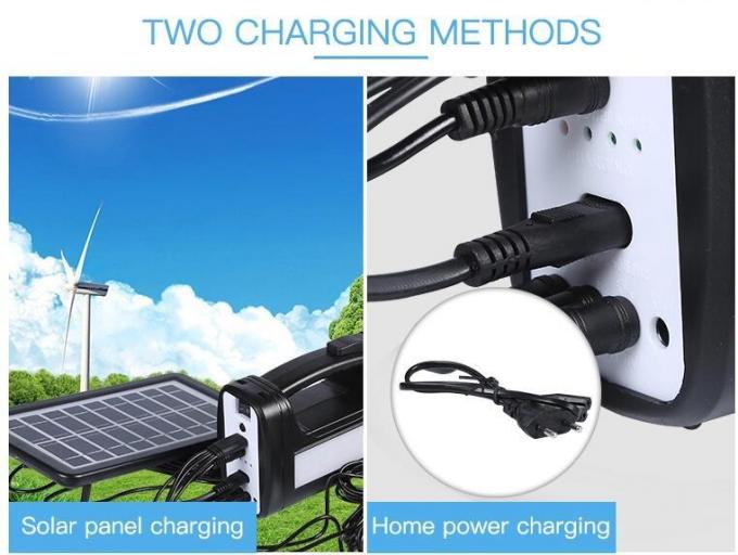 Portatif solaire allume l'éclairage universel solaire avec les lampes extérieures solaires d'USB