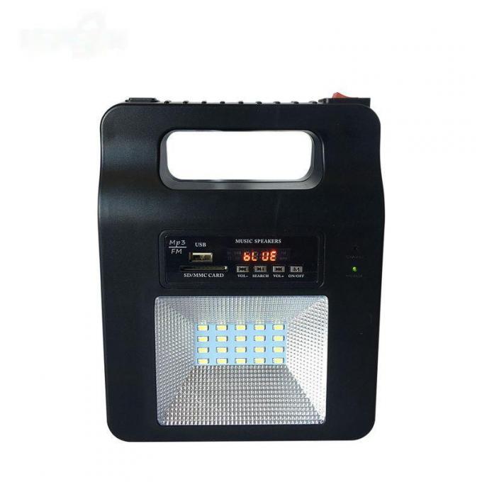 Nouveau système d'alimentation de générateur de charge de panneaux solaires portatifs éclairage extérieur à la maison avec la production d'énergie portative de cadeau de Blub 3