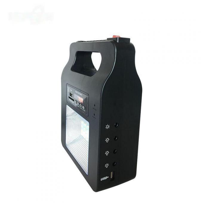 Nouveau système d'alimentation de générateur de charge de panneaux solaires portatifs éclairage extérieur à la maison avec la production d'énergie portative de cadeau de Blub 4
