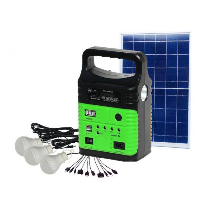 d'intérieur solaire de la lampe 10W de radio solaire solaire de FM allumant 3790 lumières globales de lever de soleil
