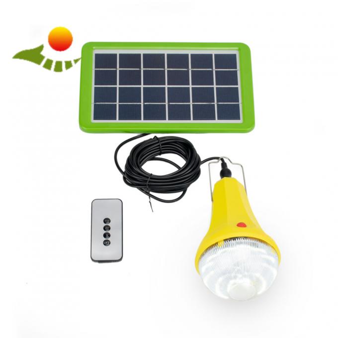 Prix usine chinois à télécommande de lumière solaire économiseuse d'énergie portative légère solaire de maison