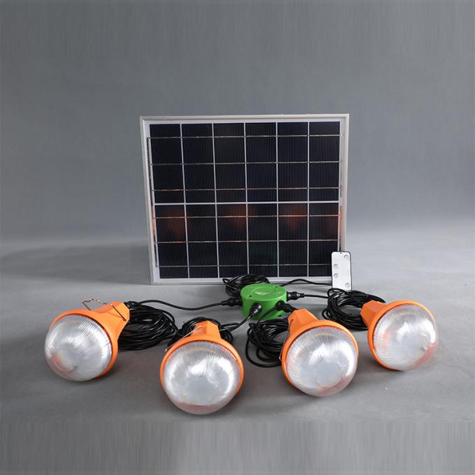 Lampe rechargeable solaire solaire du système énergétique de puissance 475lum avec le hub de 6 trous