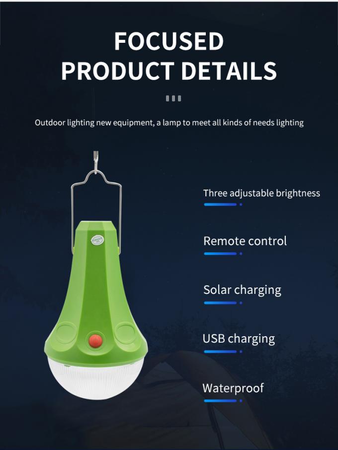 Panneau solaire allumant les lumières globales de lever de soleil de système solaire de kit de chargeur léger solaire à la maison d'USB