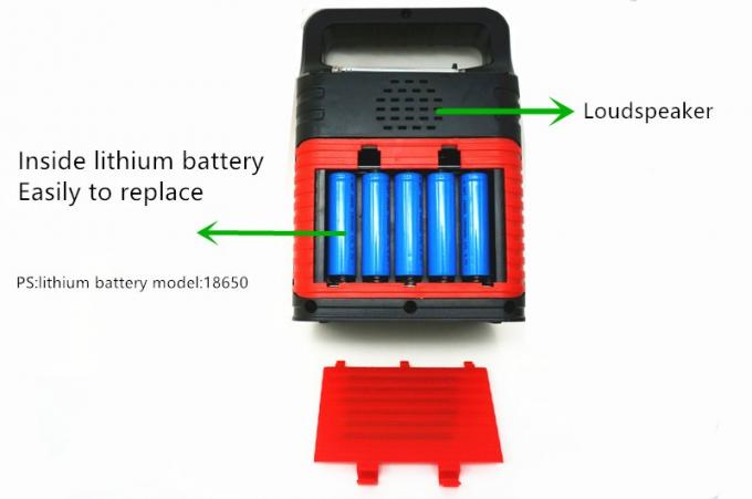 Message publicitaire d'ODM système léger à énergie solaire 8Hours de 10 watts à 30Hours 6