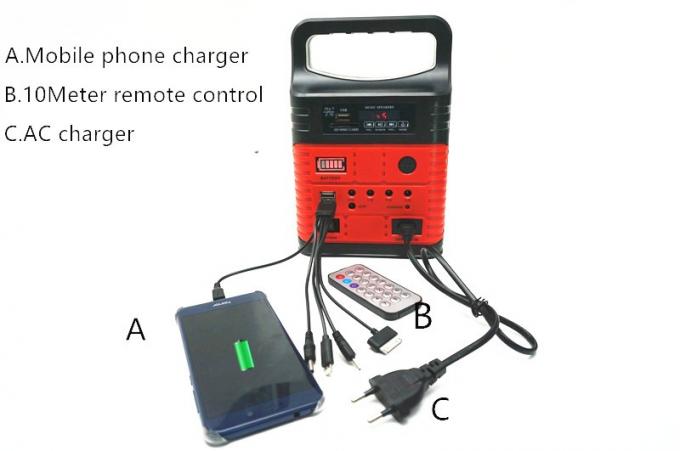 Message publicitaire d'ODM système léger à énergie solaire 8Hours de 10 watts à 30Hours 7