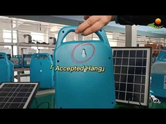 Kits d'éclairage solaires portables, nouvelle conception, ampoules LED avec panneau solaire