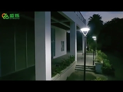 Lampe étanche extérieure, vente en gros, éclairage de poteau de paysage, pilier solaire extérieur de jardin